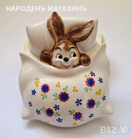 GOEBEL - Немски порцелан Детска порцеланова бонбониера съд за бисквити дете подарък 