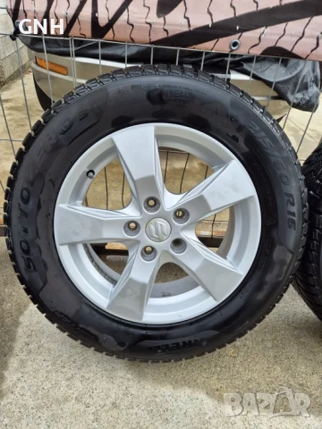 Джанти Suzuki 16 цола , 5х114.3 , 6j , et50 215/60/16 Fiat Toyota, снимка 2 - Гуми и джанти - 54576057