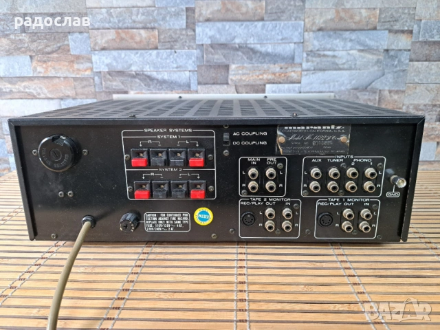 Marantz 1122 DC, снимка 6 - Ресийвъри, усилватели, смесителни пултове - 54746793
