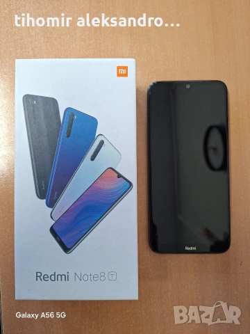 Продавам XIAOMI REDMI NOTE 8T Отличен