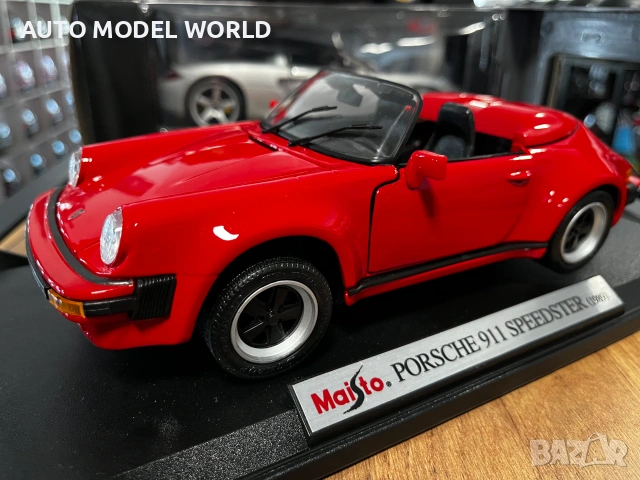 Колекционерки модел метална количка MAISTO PORSCHE 911 SPEEDSTER 1989 1:18 88.01 лв. / 45 €