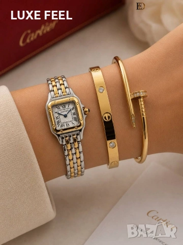 ⚜️ Hermes ⚜️ Carrie ⚜️Часовник + Гривни , снимка 9 - Дамски - 54915411
