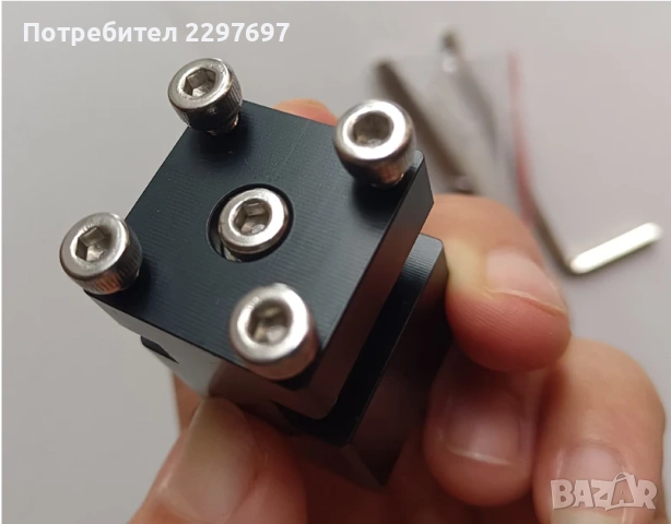 2-позиционна стойка ножодаржач за мини струг, снимка 4 - Стругове - 54500128