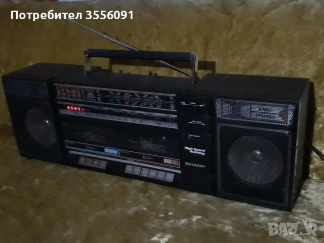    SHARP  WF-371Z, снимка 2 - Радиокасетофони, транзистори - 54796613