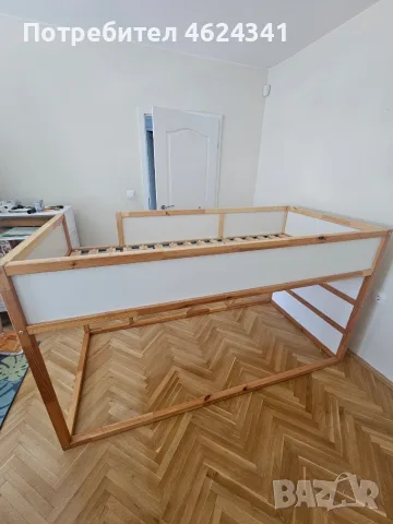 Детско легло Kura Ikea с матрак Isleep Smart, снимка 5 - Мебели за детската стая - 55675429