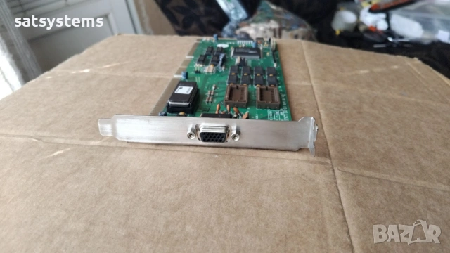 Видео карта Cirrus Logic UTD-01D CL542X 16-bit ISA/VLB, снимка 2 - Видеокарти - 54576098