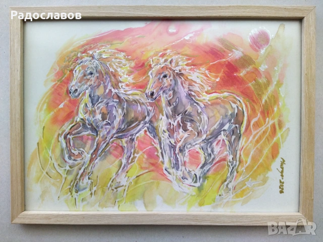 ''Коне'' / картина, оригинал /