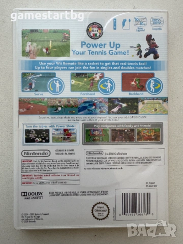 Mario Power Tennis за Wii / Wii U, снимка 2 - Игри за Nintendo - 54528028
