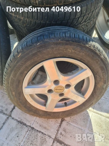 гуми с джанти комплект, снимка 3 - Гуми и джанти - 54351278