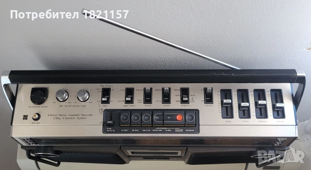 National Panasonik RS-4350, снимка 4 - Радиокасетофони, транзистори - 54162333