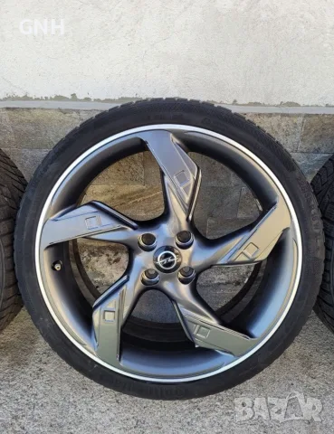 Джанти GM 18 цола 4х100 , 7.5j , et47 , 225/35/18 Opel , Mini, снимка 4 - Гуми и джанти - 55493861