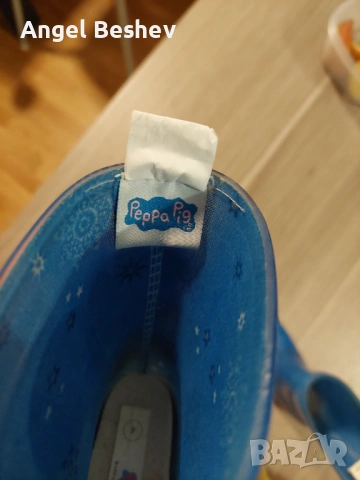 Бебешки гумени ботуши Peppa Pig - размер 4(UK)/ 20-21 (EU), снимка 6 - Бебешки боти и ботуши - 54346662