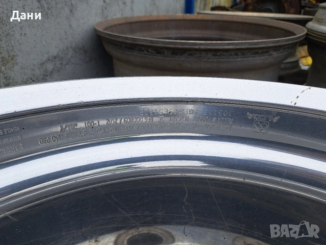 896513DB 22.5" x 9" Джанти, снимка 4 - Гуми и джанти - 54175117