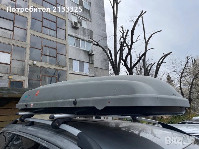 Автобокс Багажник Kamei Delphin 460 Камей - autobox roofbox, снимка 4 - Аксесоари и консумативи - 54009100