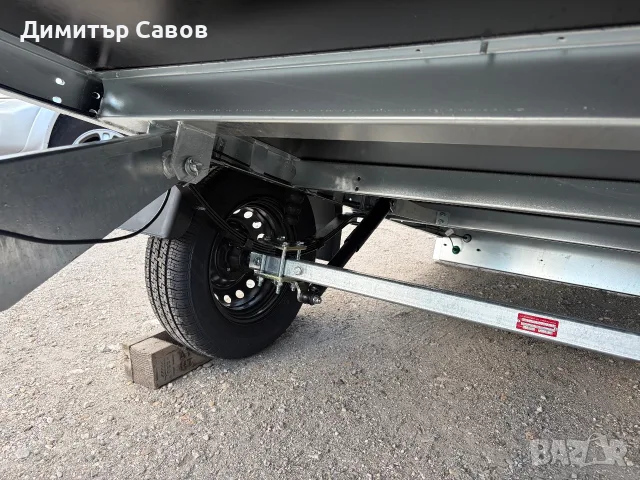 Туристическо, самосвално ремарке Neptun N7-236 PRR с допълнителни канати и плосък брезент до 750kg., снимка 13 - Ремаркета - 55416580