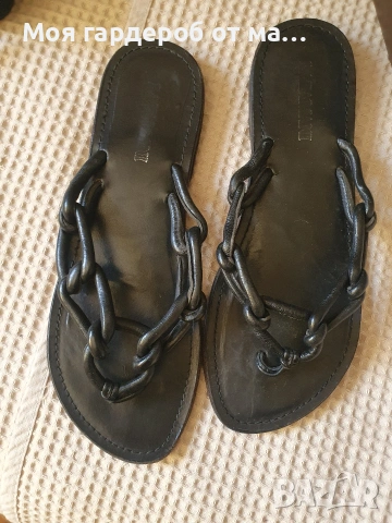 Сандали от естествена кожа Italy. р38.от 149лв