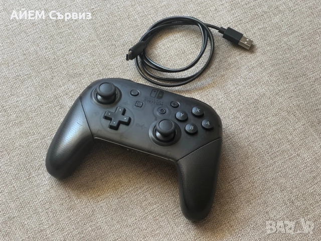 Nintendo Switch PRO Controller , снимка 4 - Джойстици и геймпадове - 54719600