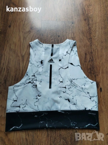 adidas sport bra - страхотно дамско бюстие КАТО НОВО XL, снимка 5 - Корсети, бюстиета, топове - 54662801