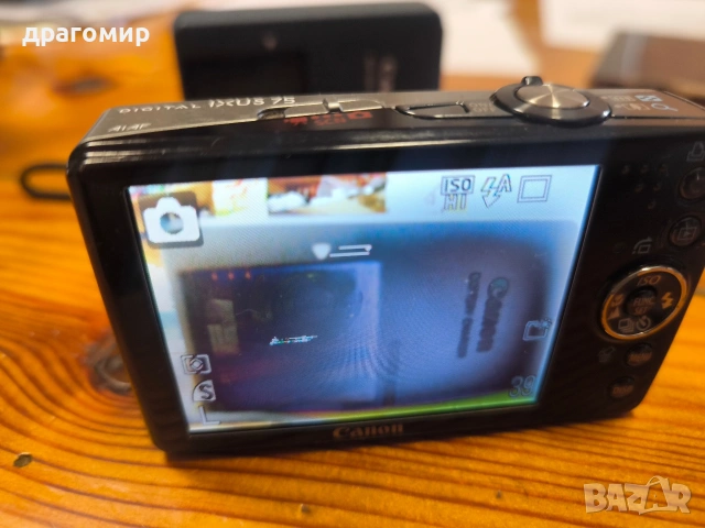 Canon DIGITAL IXUS 75, снимка 9 - Фотоапарати - 54351322