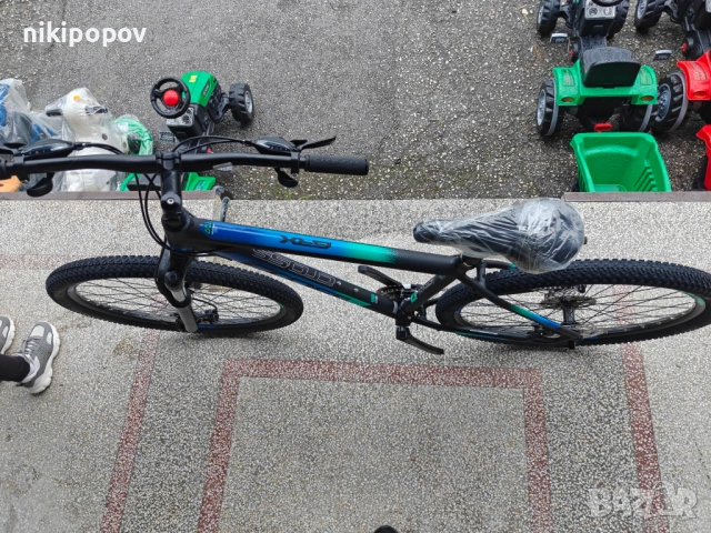CROSS Велосипед 27.5" GRX 9 черен, снимка 4 - Велосипеди - 54645676