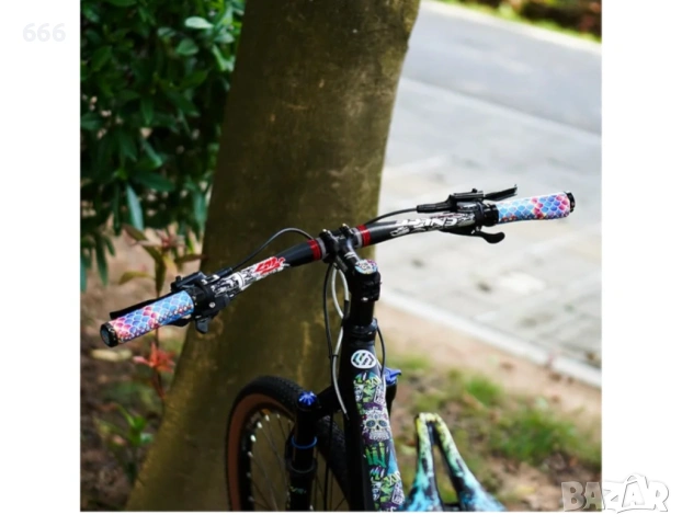 Ергономични ръкохватки за кормило, силиконови ръкохватки за планински велосипеди MTB/BMX., снимка 7 - Части за велосипеди - 54105718