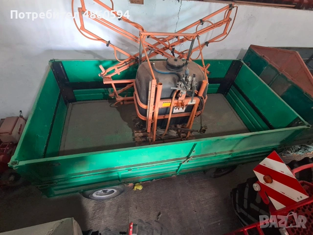 Ремарке РСД-4 (2 броя), Пръскачка Jacto, Устройство за внасяне на микрогранули, Сеялка Accord, снимка 4 - Ремаркета - 54960177