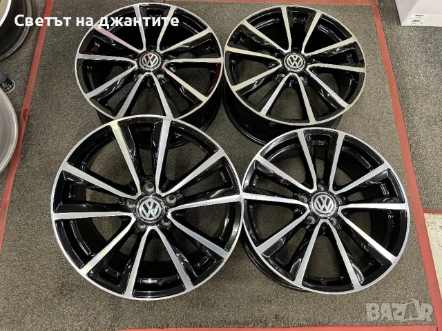 Джанти 18 Цола 5х112 VW Golf 5 6 7 Touaran Caddy , снимка 4 - Гуми и джанти - 54902612
