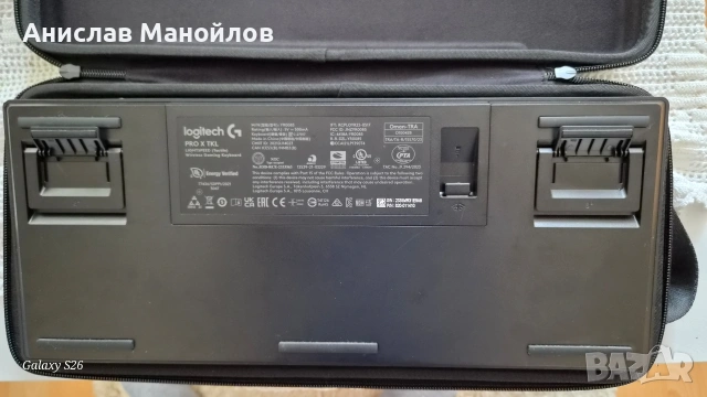 Безжична геймърска клавиатура Logitech G Pro X TKL, снимка 3 - Клавиатури и мишки - 55146851
