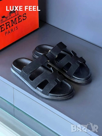 Hermes ⚜️Дамски Чехли , снимка 4 - Чехли - 54793781