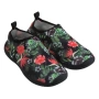 Дамски обувки за вода черни с флорален десен - aqua shoes_1236858, снимка 1
