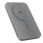 Външна батерия Hinovo Magnetic Wireless 5000mAh, 15W, Съвместима с MagSafe, Type-C кабел, Сив, снимка 8