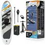  Надуваем падъл борд (SUP) Bestway Hydro-Force White Cap Convertible Set. 305×84×12см.   65341, снимка 1