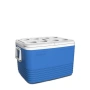 Хладилна кутия Atlantic 60L, пасивна, синя, с поставки за чаши, снимка 1