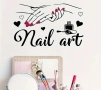 Nail Art ръце лак маникюр стикер постер самозалепваща лепенка за салон маникюр козметичен, снимка 1