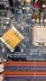 Рядко дъно Gigabyte GA-8IPE775-G | Сокет 775 + AGP 8X слот | + Задна планка, снимка 1