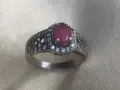 стар сребърен пръстен, снимка 2