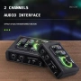 2-канален USB аудио интерфейс XLR 48V фантомно захранване за запис и стрийминг – Мини, снимка 10