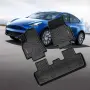 К-кт 3 части 3D трислойни TPE стелки за Tesla Model Y (2019-2023), NOVSIGHT, черни, снимка 1