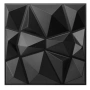 Art3d 3D Стенни Панели Diamond – Комплект 33 бр. | 30 x 30 см | Матово черно, снимка 1