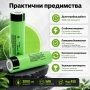 Акумулаторна литиева батерия Panasonic 18650 3.7V 3000mAh презареждаща се за фенри прожектори лазери, снимка 4