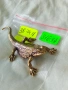 Бронзова фигурка на гущер 🦎 31634, снимка 8
