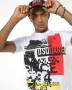 DSQUARED2 D2 Graphic Cotton Slim Fit T-Shirt - мъжка тениска р-р M, снимка 1