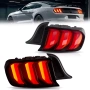 Стопове с динамични жълти мигачи за Форд Мустанг 2015 - 2023 Mustang USA, снимка 3
