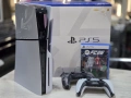 Playstation 5 SLIM DISC 1TB (PS5 SLIM 1TB) / 2 КОНТРОЛЕРА + FC26, снимка 1