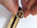 Сребърна дамска халка булгари , снимка 3