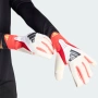 Вратарски ръкавици ADIDAS PREDATOR GL PRO WHITE/LUCID RED/BLACK размер 9, снимка 2
