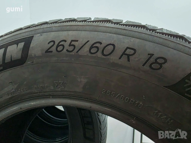 4бр зимни гуми 265/60/18 MICHELIN L05825, снимка 6 - Гуми и джанти - 54711773