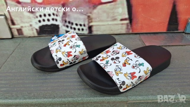 Английски чехли Disney, снимка 2 - Детски сандали и чехли - 54368859