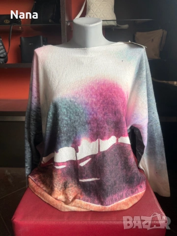 ВСИЧКО ПО 7€ ЗА БРОЙ ДАМСКИ БЛУЗИ И ТУНИКИ НАМАЛЕНИ!, снимка 8 - Блузи с дълъг ръкав и пуловери - 54182732