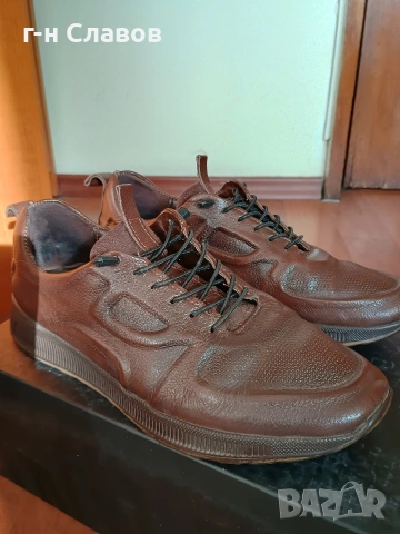 Мъжки Кожени обувки 41, снимка 6 - Ежедневни обувки - 54298556